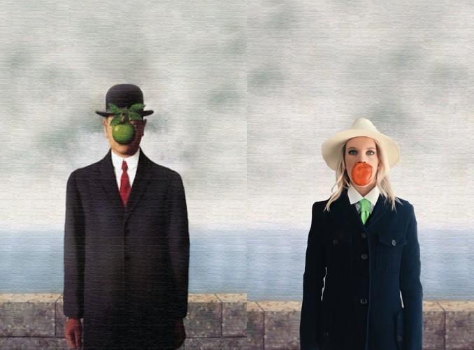 Devon Cusack '22 (Communication) - The Son of Man by René Magritte