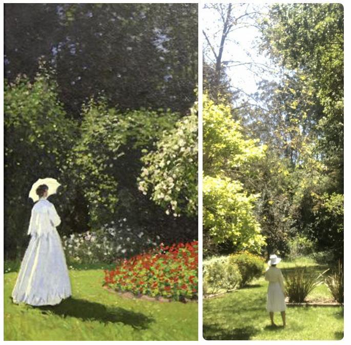 Isabel Newcomb '22 (English) - Woman in the Garden by Claude Monet