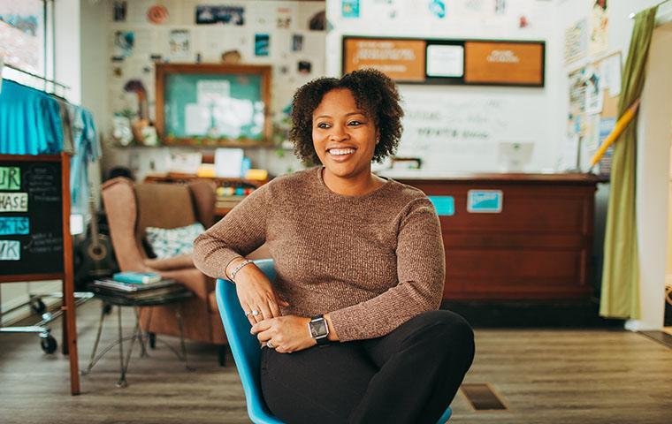 Kai Harris' debut novel, What the Fireflies Knew, has been praised for its honest and endearing portrayal of Black girlhood. Photo by Walker Leigh image link to story