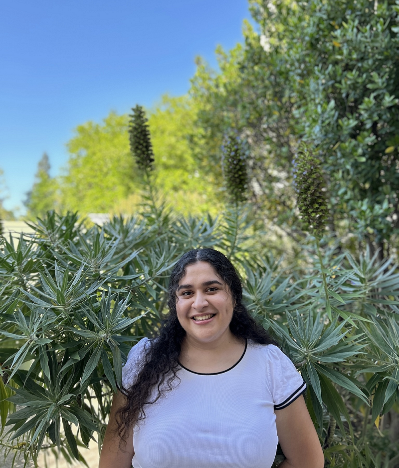 Natalia Cantu outdoors