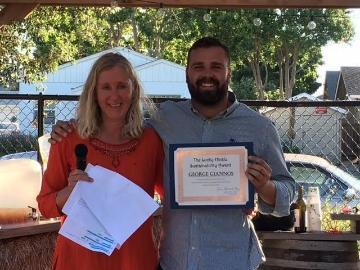 Iris Stewart-Frey and George Giannos