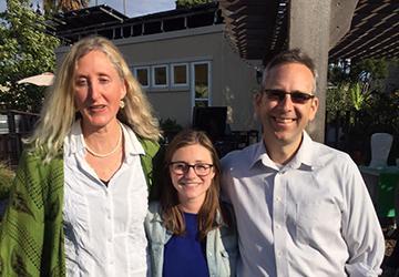 Iris Stewart-Frey, Lauren Cloward, Chris Bacon