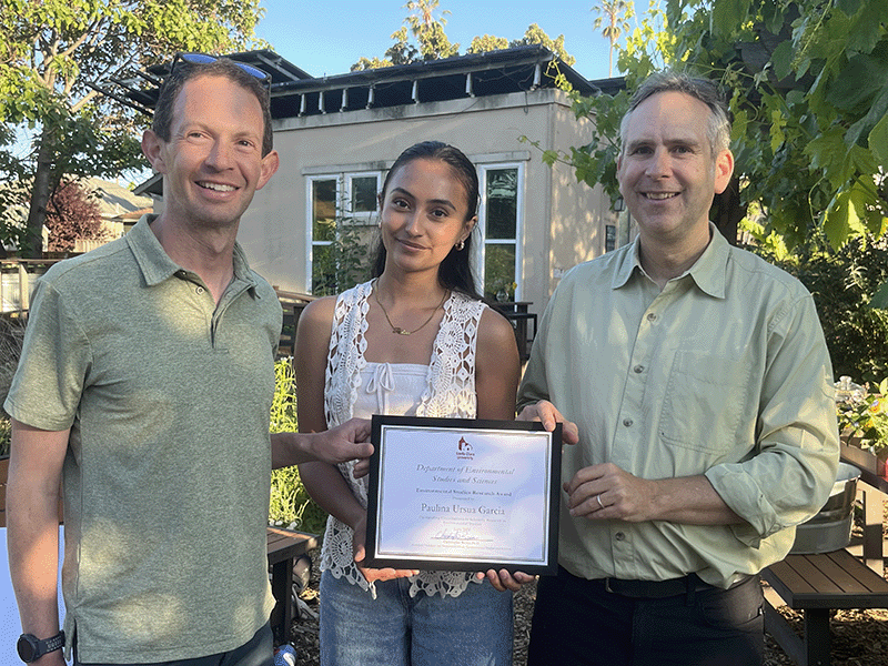 CJ Gabbe, Pauline Ursua Garcia and Chris Bacon