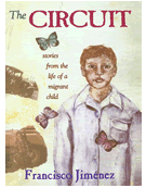 The Circuit book cover showing a boy with a butterfly.