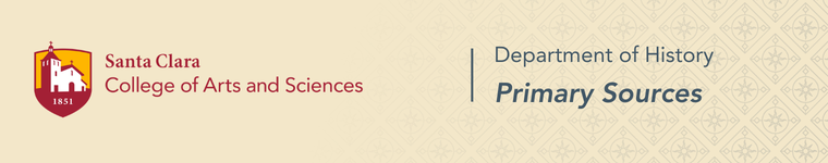 Primary Sources banner Winter 2026