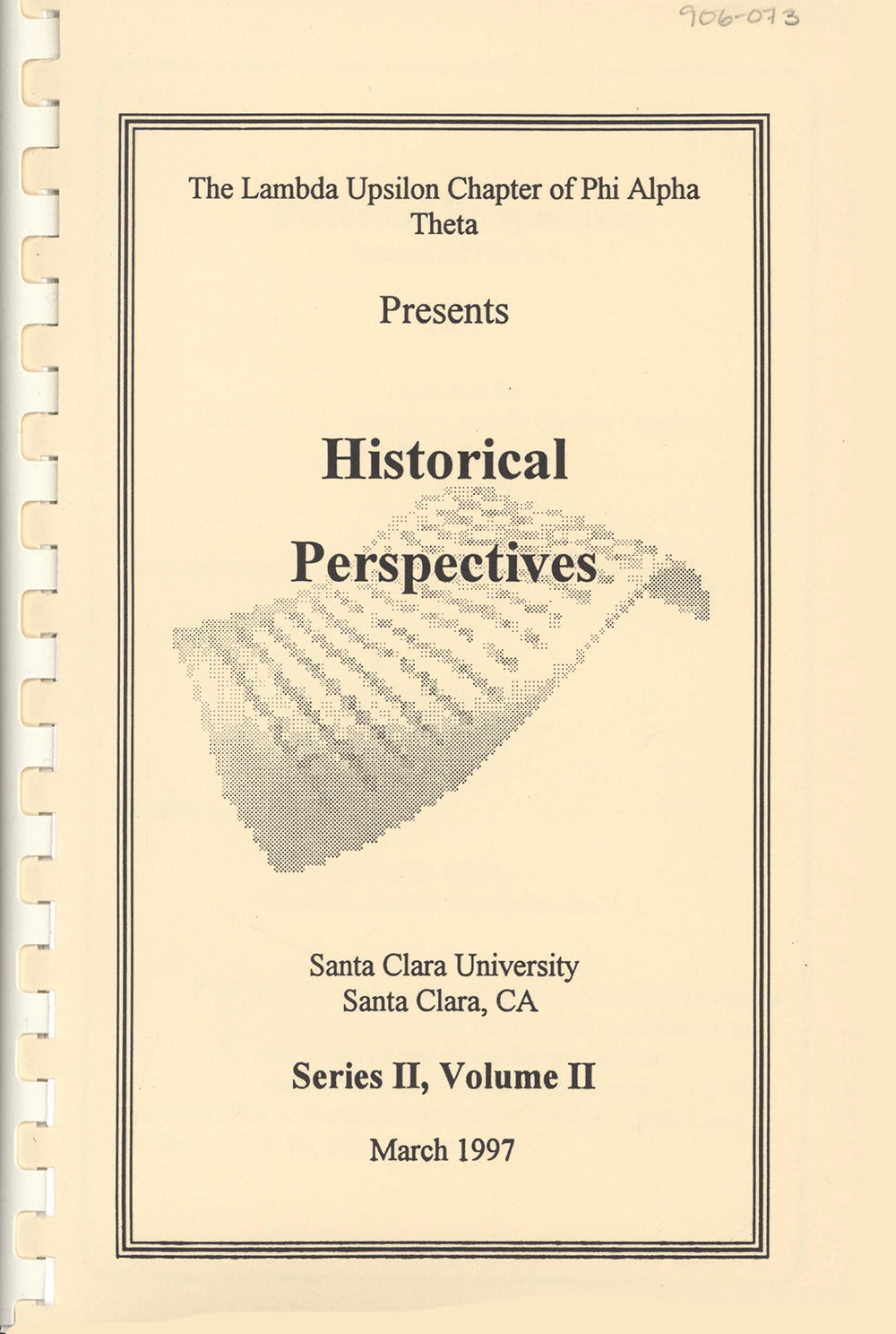 Historical Perspectives 1997, volume 2