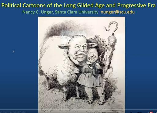 Political cartoons of the long gilded age and progressive era