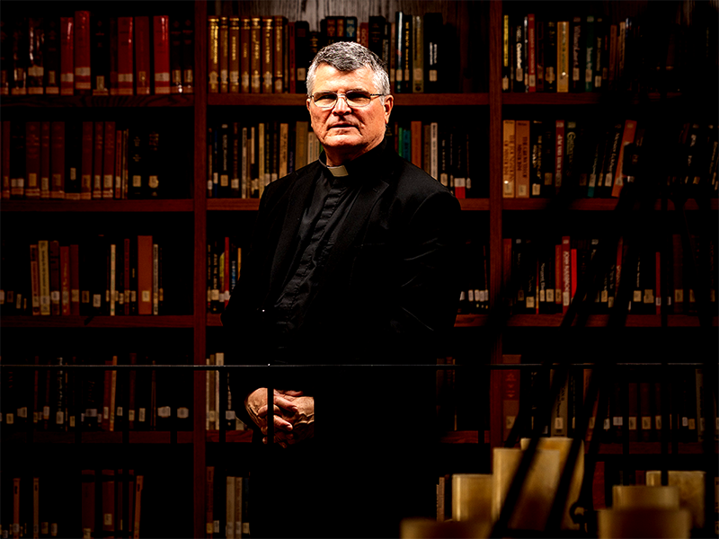 Paul Mariani, S.J. image link to story