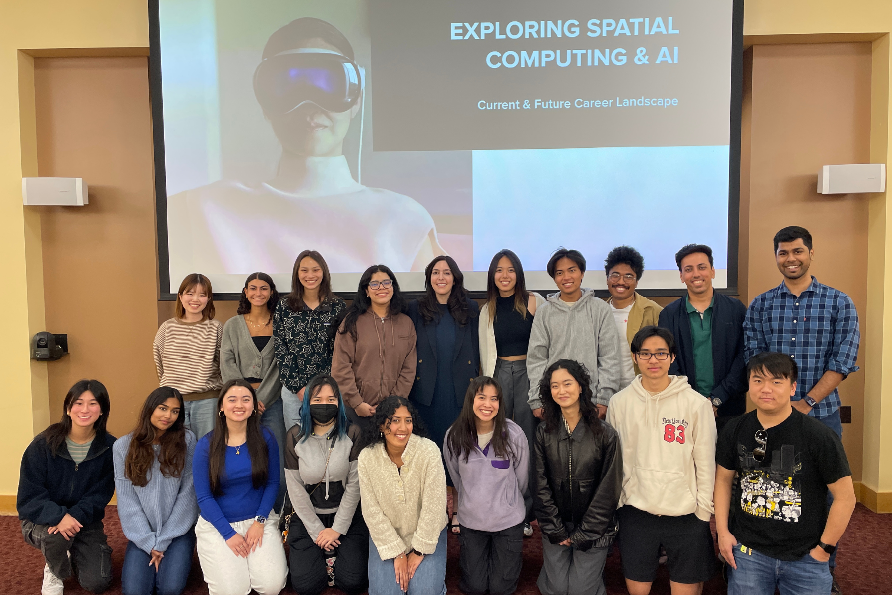 Guest Speaker Jacqueline Assar discusses careers in spatial computing & AI 