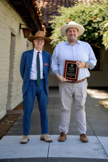 Dean Daniel Press and Greg Walswick recipient of the  2023 Nancy Keil Award image link to story