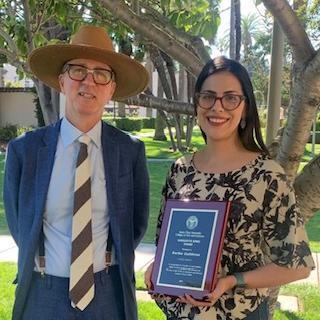 Dean Daniel Press and Karina Gutiérrez recipient of the 2023 Marquette Jones Award