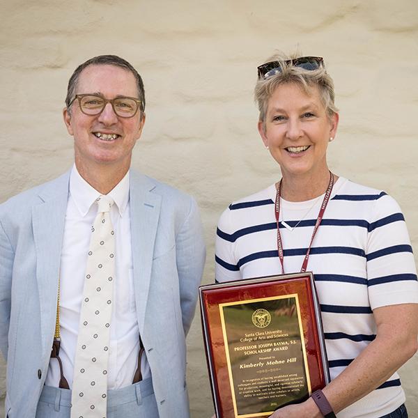 Kimberly Mohne Hill, winner of the 2022 Professor Joseph Bayma, S.J. Scholarship Award image link to story