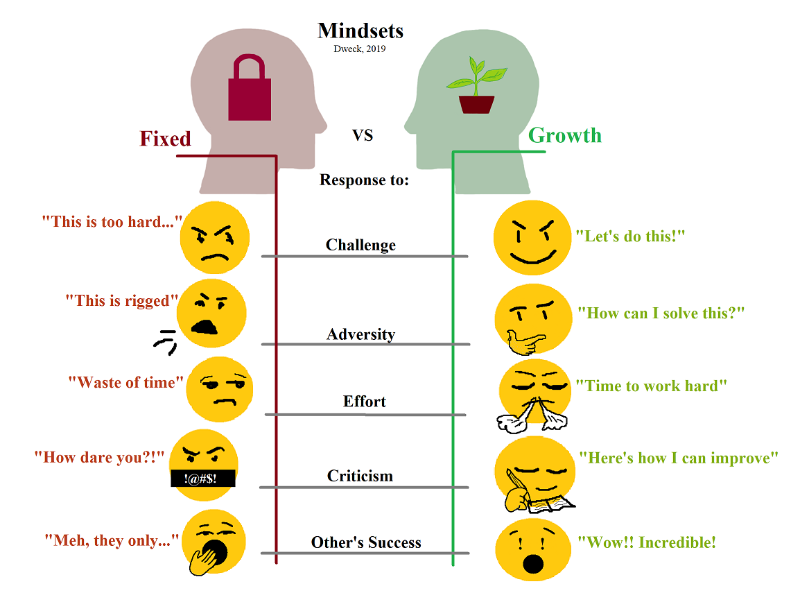 Fixed and Growth Mindsets