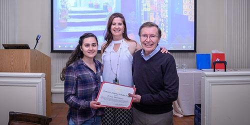 people receiving award 