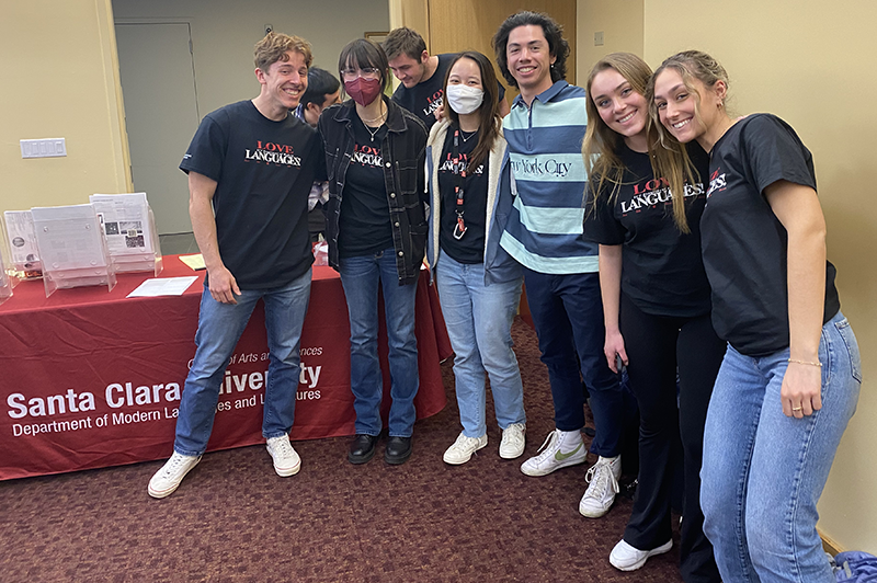 MODLL ambassadors at Career Center Event image link to story