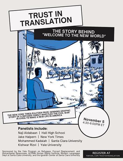 Trust in Translation event flier