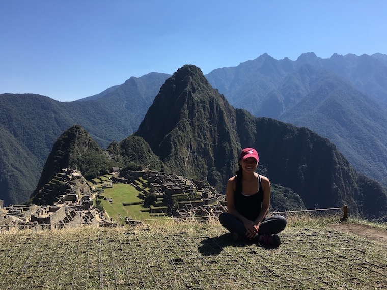 Athena at Machu Picchu!