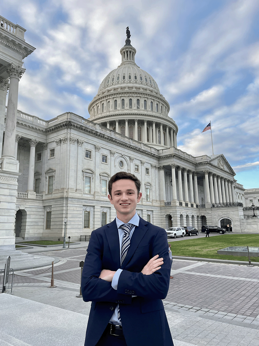 Sean Gallagher, 2023 Panetta Intern image link to story
