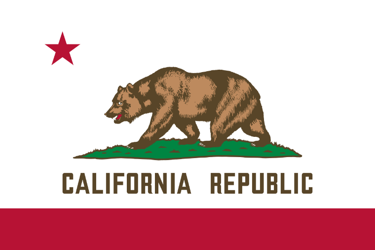 CA State Flag 