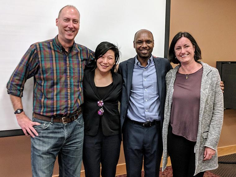 Craig, Jamie, Deo, and Sonja