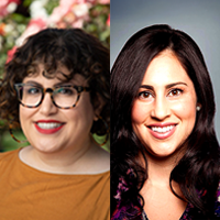 Alice Villatoro and Jasmin Llamas