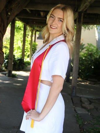 Molly Flood graduation picture