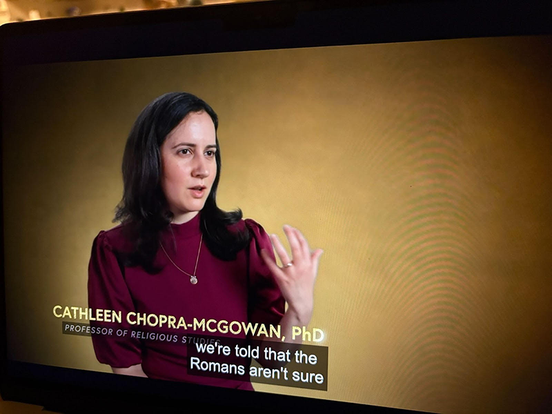 Cathleen Chopra-McGowan on the History Channel's Holy Marvels