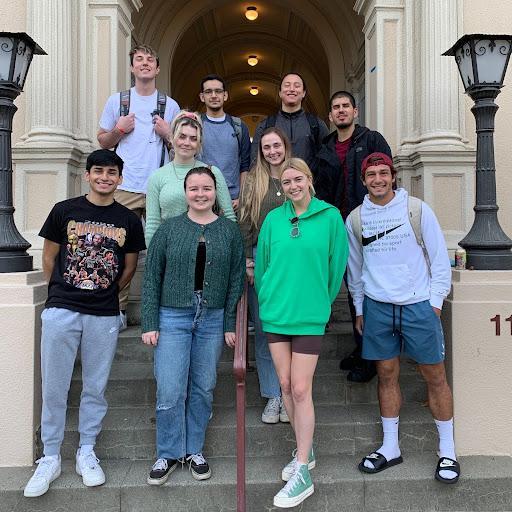 Sociology Capstone students from Fall 2021 on the last day of class.