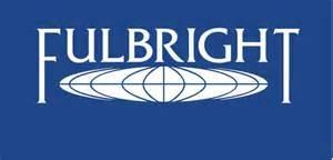 Fulbright logo on a blue background image link to story
