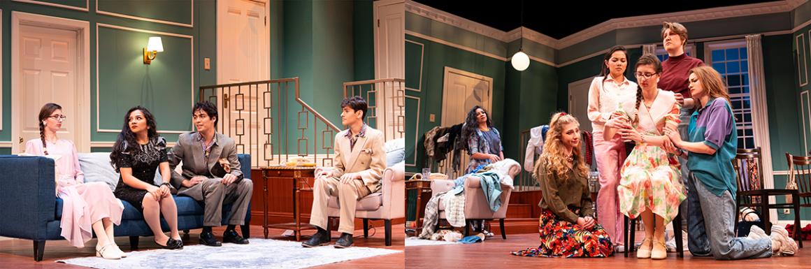 2 scenes from The Odd Couple, Female Version
