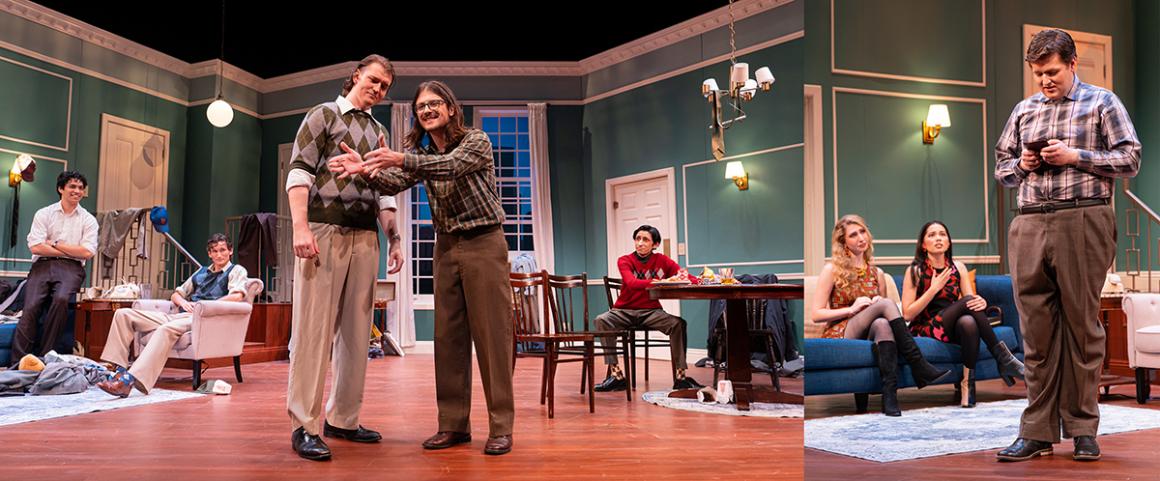 2 scenes from The Odd Couple