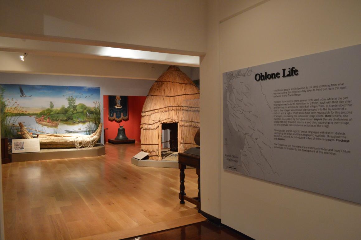 Installation image of exhibition California Stories
