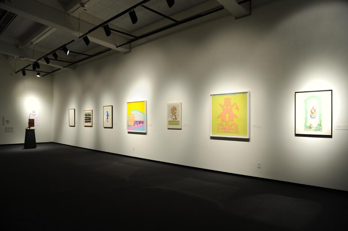 Installation view of 