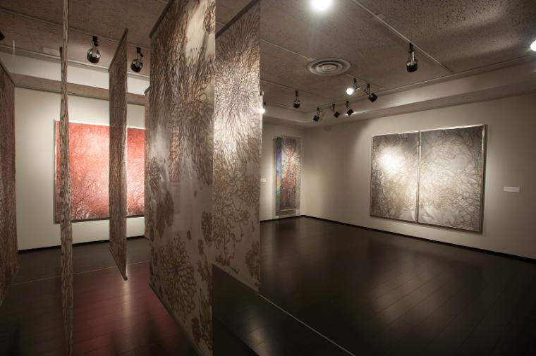 Installation view of 