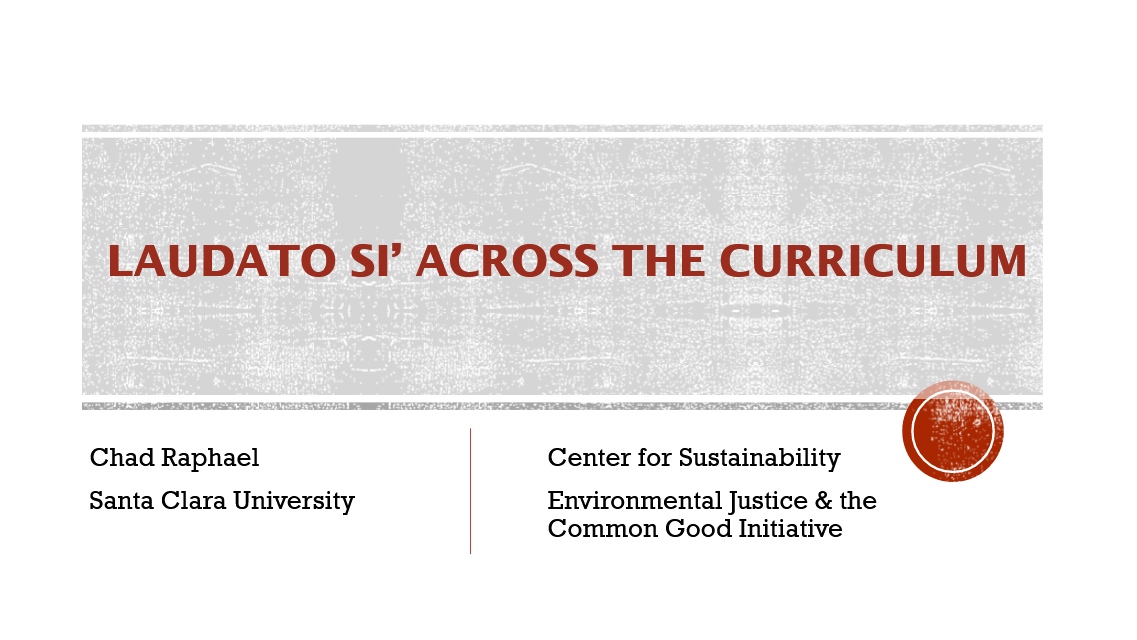 Laudato Si’ across the Curriculum in K-12 Jesuit Education