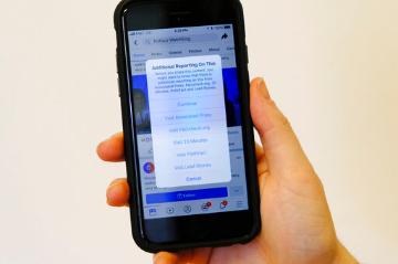 Facebook mobile application