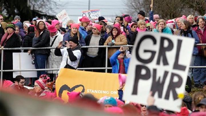 Women's March (AP Photo/Elaine Thompson)