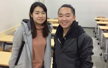 Ayako Takahashi and Kazuki Matsuura