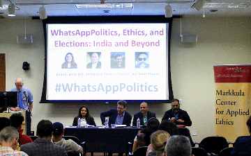 WhatsApp Politics Event