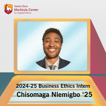 Chisomaga Nlemigbo ’25 2024-25 Business Ethics Intern