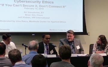 Cybersecurity ethics panel