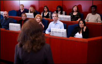 Photo of a jury
