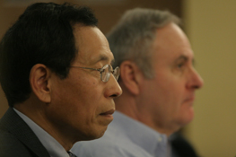 L-R: C.S. Park and James O'Toole