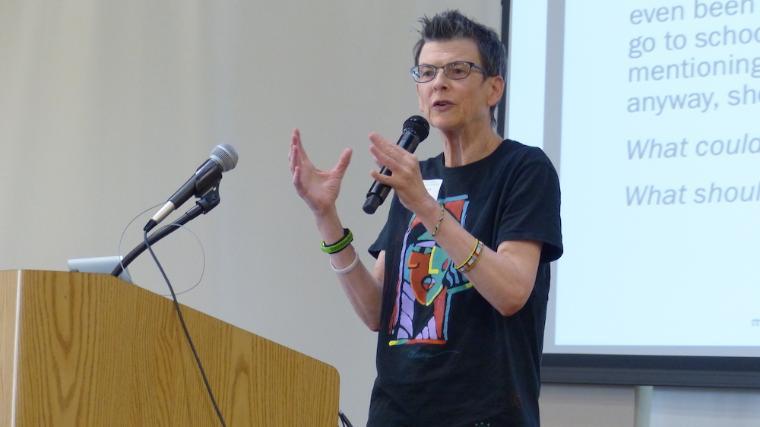 margaret at journey together mental health conf