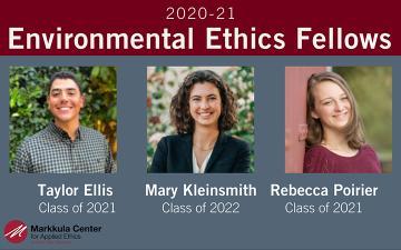 Environmental Ethics Fellows 2020-21