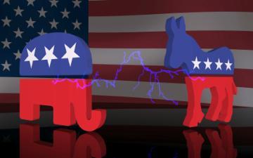 political party elephant and donkey