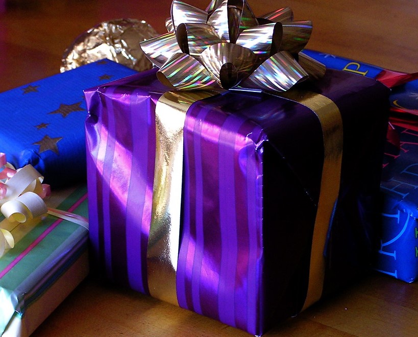 wrapped presents