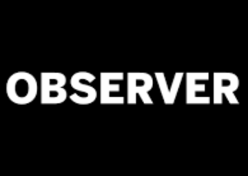 Observer Logo Black and White image link to story