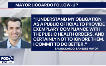 Sam Liccardo Thanksgiving statement on providing public Thanksgiving meals during COVID-19. image link to story