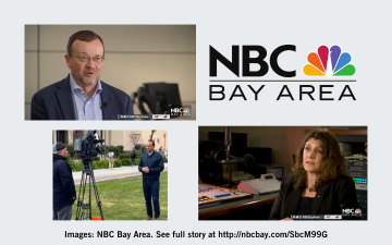 Brian Green, director, technology ethics, and Irina Raicu, director, internet ethics, interviewed by Bigad Shaban Images NBC Bay Area. See full story at nbcbay.com/SbcM99G.